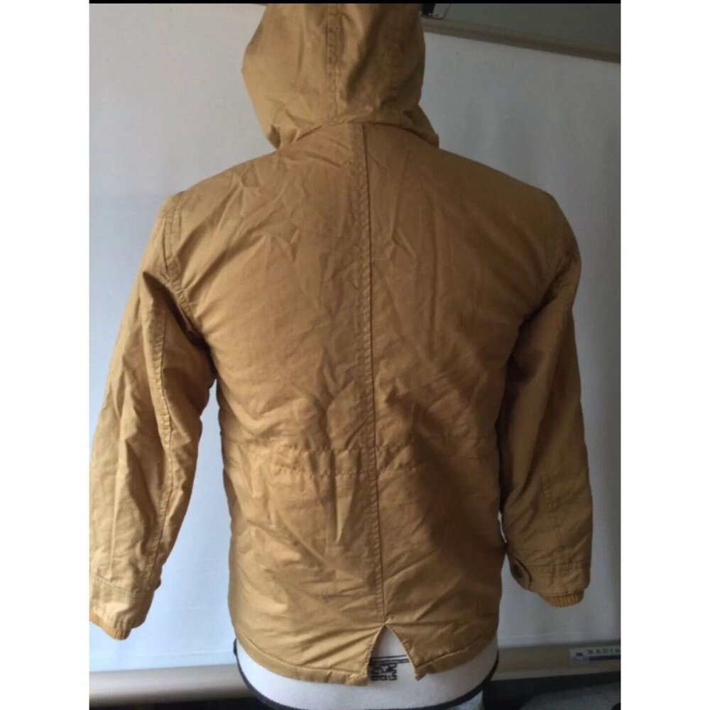 Joe Fresh Kids Boys Brown Hoodie Jacket Size S 6-7 West League Athletic Bomber - Picture 3 of 8